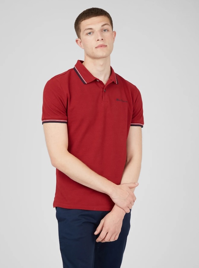 BEN SHERMAN – SIGNATURE POLO «RED»